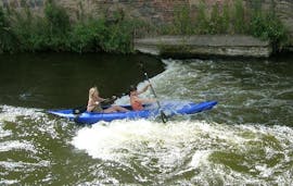 Eenvoudige kajakken & kanoën in Grimma - Mulde met Wassersport Sachsen - Grimma an der Mulde.