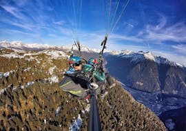 Tandem Paragliding in South Tyrol from Plan de Corones with Kronfly Tandem Dolomites