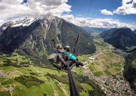 Tandem Paragliding in Campo Tures from Acereto with Kronfly Tandem Dolomites