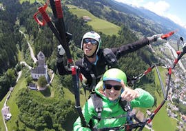 Tandem Paragliding vom Zintberg.
