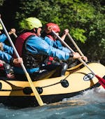 Rafting fácil en Rablà (Rabland) - Adige (Etsch) con Adventure Südtirol.