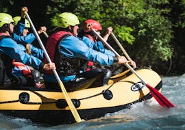 Das Rafting auf der Etsch im Vinschgau - Homerun Tour ist eine spannende Erfahrung mit Adventure Südtirol.