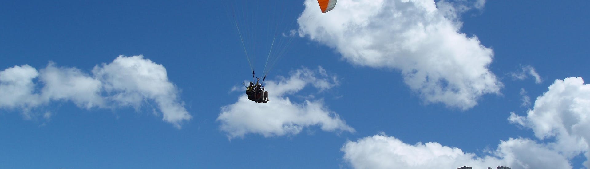 Panorama Tandem Paragliding in Saltaus (Saltusio) (vanaf 5 j.) - Hirzer (Punta Cervina).