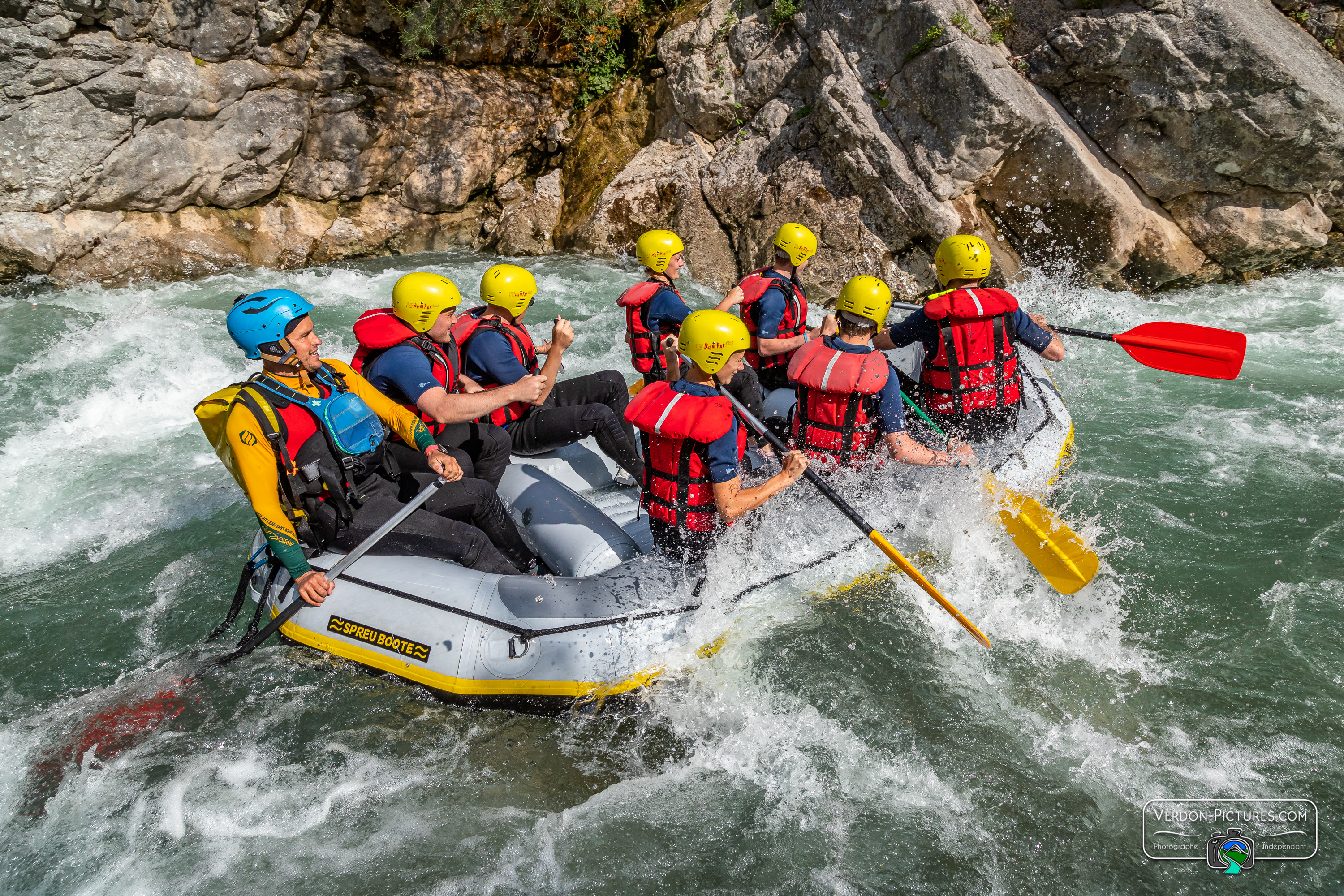 Rafting fácil en Castellane - Gorges du Verdon.