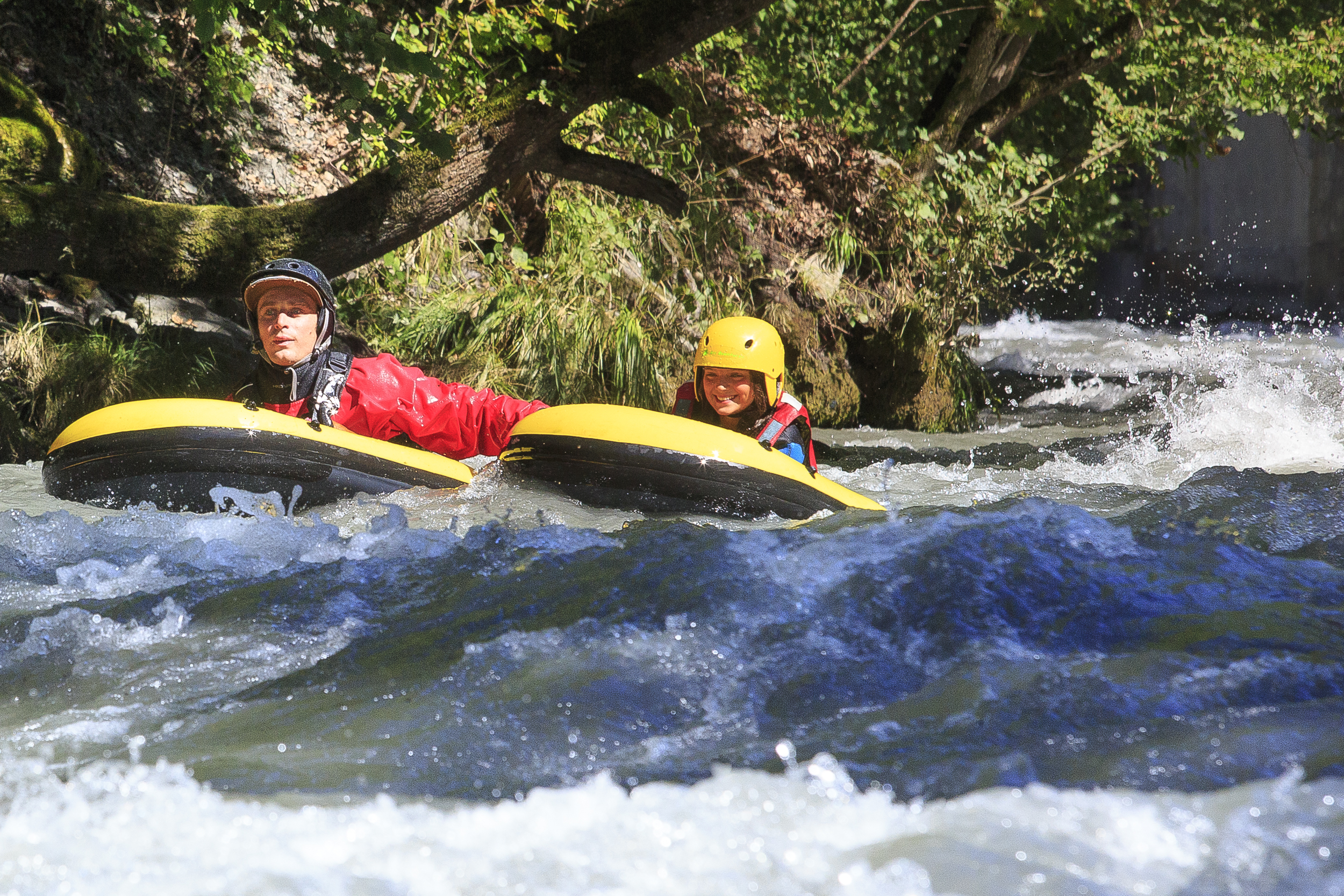 Rafting fácil en Bourg-Saint-Maurice - Tarentaise Vallée.