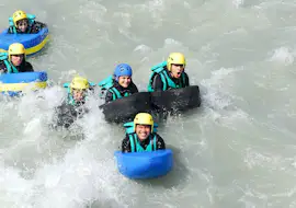 Hydrospeed op de Durance in Embrun met Latitude Rafting Embrun Hydrospeed op de Durance in Embrun met Latitude Rafting Embrun.