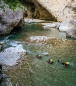 Eenvoudige Canyoning in Castellane - Verdon met Raft Session Verdon.