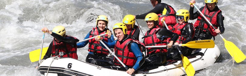 Rafting fácil en Landry - Isère (rio) con Evolution 2 Peisey Vallandry - H2oSports.