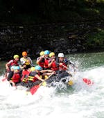 A group during Rafting on the Rhine from Weil - Wild Rhine with Rheinraft