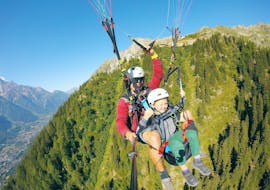 People are doing Tandem Paragliding over Chamonix - Discovery with Air Sports Chamonix.