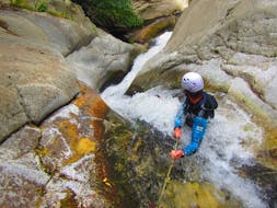 Anspruchsvolle Canyoning-Tour in Marquixanes - Canyon du Cady mit Extérieur Nature Pyrenees.