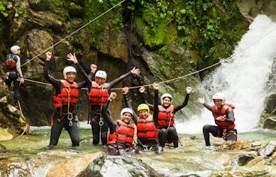 Canyoning in Vallese centrale con Valrafting.