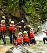 Canyoning dans le Valais central avec Valrafting.