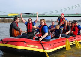 Soft Rafting &quot;Bonn&quot; for Groups - Rhine with Aktiv Events Bredthauer