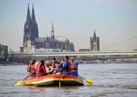 Soft Rafting &quot;Cologne&quot; for Groups - Rhine with Aktiv Events Bredthauer
