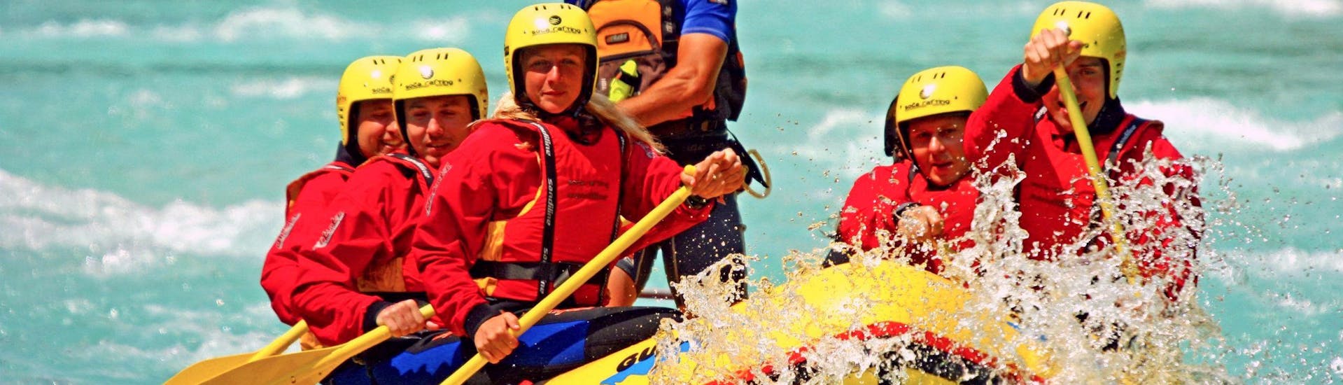 Picture of Classic White Water Rafting on the Soča River in Bovec with Soca Rafting.
