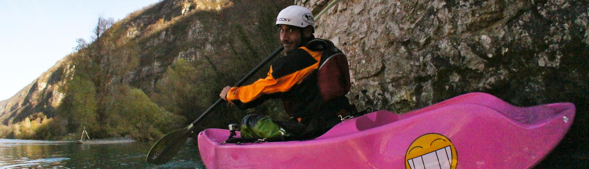 Kayak "Into the Wild" sull'Adda.