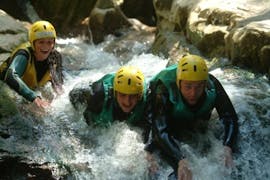 Eenvoudige Canyoning in Château d'Oex - Pissot Canyon met Rivières et Aventures Château-d’Oex.
