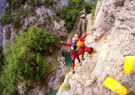Advanced Canyoning in the Cetina River near Omiš with Adventure Omiš
