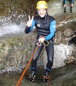 Canyoning in der Jerecica Schlucht für Anfänger von Bled mit Fun Turist Bled.