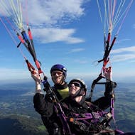 Tandem Paragliding in Bled vom Berg Dobrča mit Fun Turist Bled.
