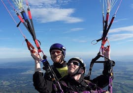 Tandem Paragliding in Bled vom Berg Dobrča mit Fun Turist Bled.