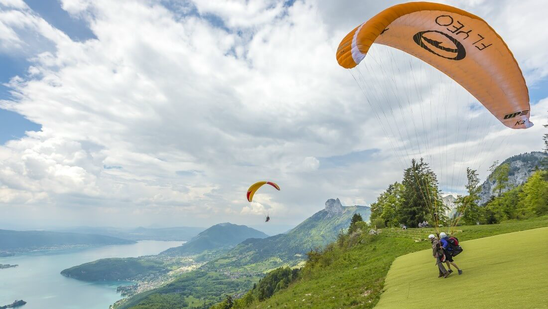 Tandem Paragliding Annecy