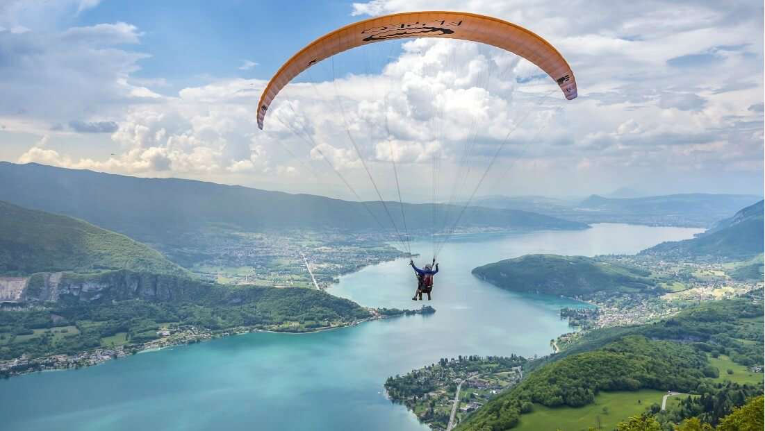 Tandem Paragliding Annecy