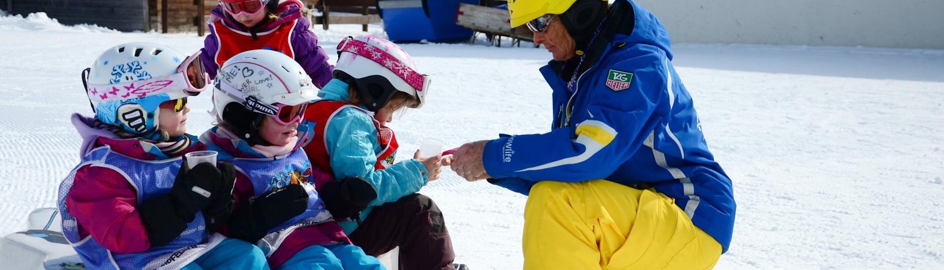 Skilessen voor Kinderen "Bolgen" (4-7 jaar) voor Beginners.