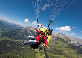 Classic Tandem Paragliding from Bischling in Werfenweng with FlyTandem Salzburg