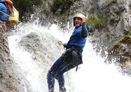 Gevorderde Canyoning in Pruggern met bac best adventure company Schladming.