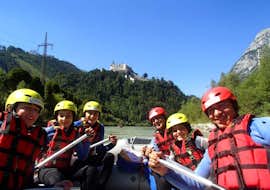 Fun Rafting auf der Salzach mit Corocodile Sports Salzburg Menschen genießen das Rafting auf der Salzach mit Corocodile Sports Salzburg.