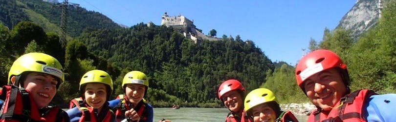 Rafting facile à Stegenwald - Salzach avec Crocodile Sports Salzburg.