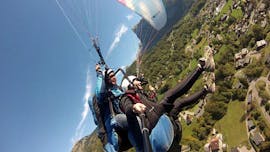 Akrobatik Tandem Paragliding in Samoëns (ab 12 J.) - Mont Blanc mit Pégase Air Samoëns.