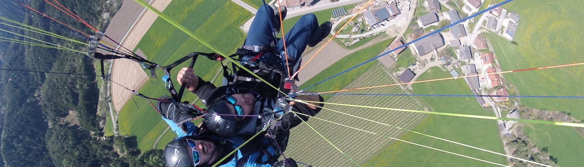 Thermisch tandem paragliding (vanaf 4 j.) - Gitschberg (Monte Cuzzo).