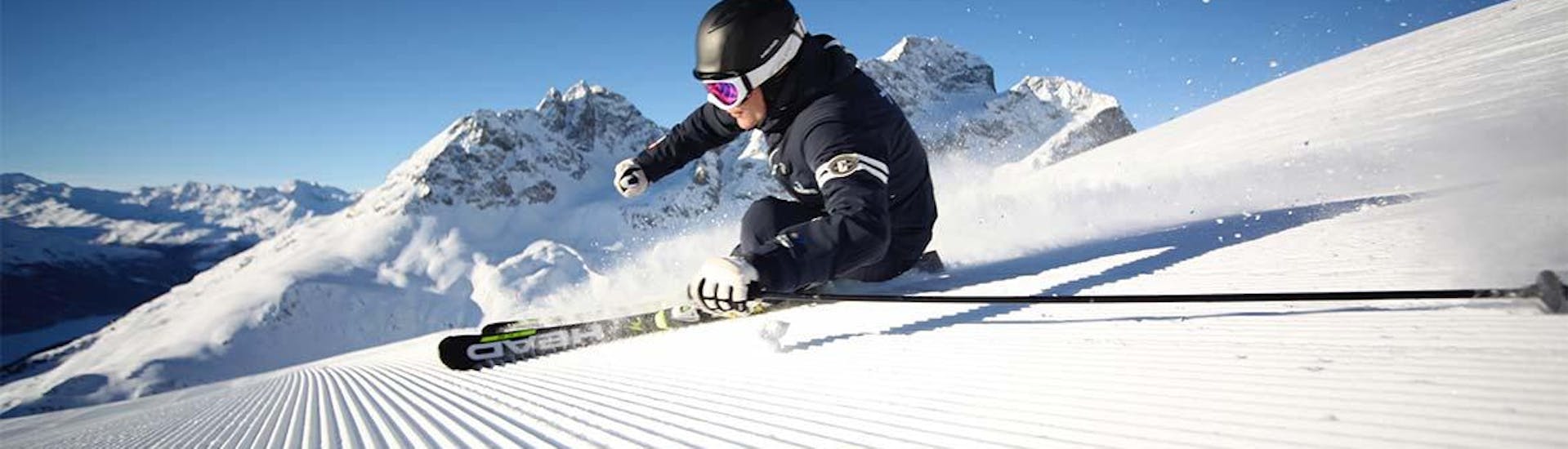 Private Ski Lessons for Adults of All Levels - Full Day with Ski School PassionSki - St. Moritz - Hero image