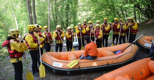 Classic Rafting on the Lao River for Groups (from 10 people) Classic Rafting on the Lao River for Groups (from 10 people).