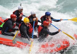 Rafting expert à Scuol - Inn (Suisse) avec Engadin Adventure Rafting expert à Scuol - Giarsun Gorge avec Engadin Adventure.
