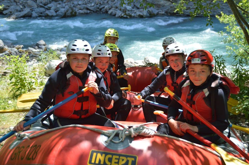 Rafting on the Inn River for Kids.
