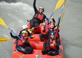 Rafting on the Inn River for Youth Groups (10+ ppl) from Engadin Adventure.