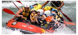 Rafting auf dem Rio Esera für Familien mit Sin Fronteras Adventure Pirineos.