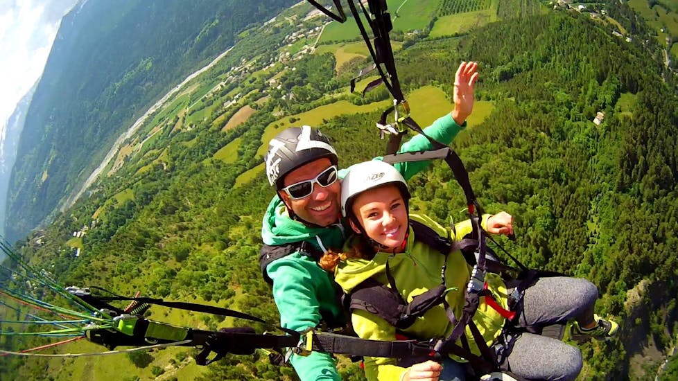 Tandem Paragliding "Gentle 25 min" - Barre des Écrins.