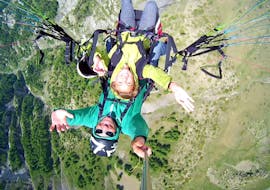 Akrobatik Tandem Paragliding in Orcières (ab 4 J.) - Ecrins Nationalpark mit Écrins Vol Libre.