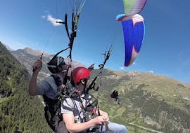 Lange afstand tandem paragliding in Orcières (vanaf 4 j.) - Nationaal park Écrins met Écrins Vol Libre.