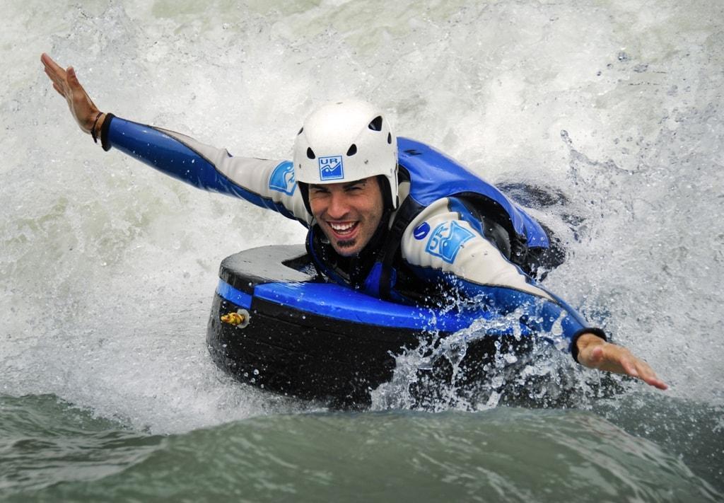Gevorderde Raften in Murillo de Gállego - Río Gállego met UR Pirineos Murillo de Gállego.