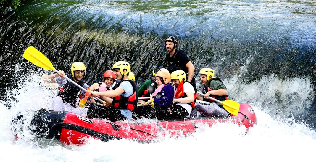 Power Rafting on the Aniene River in Subiaco.