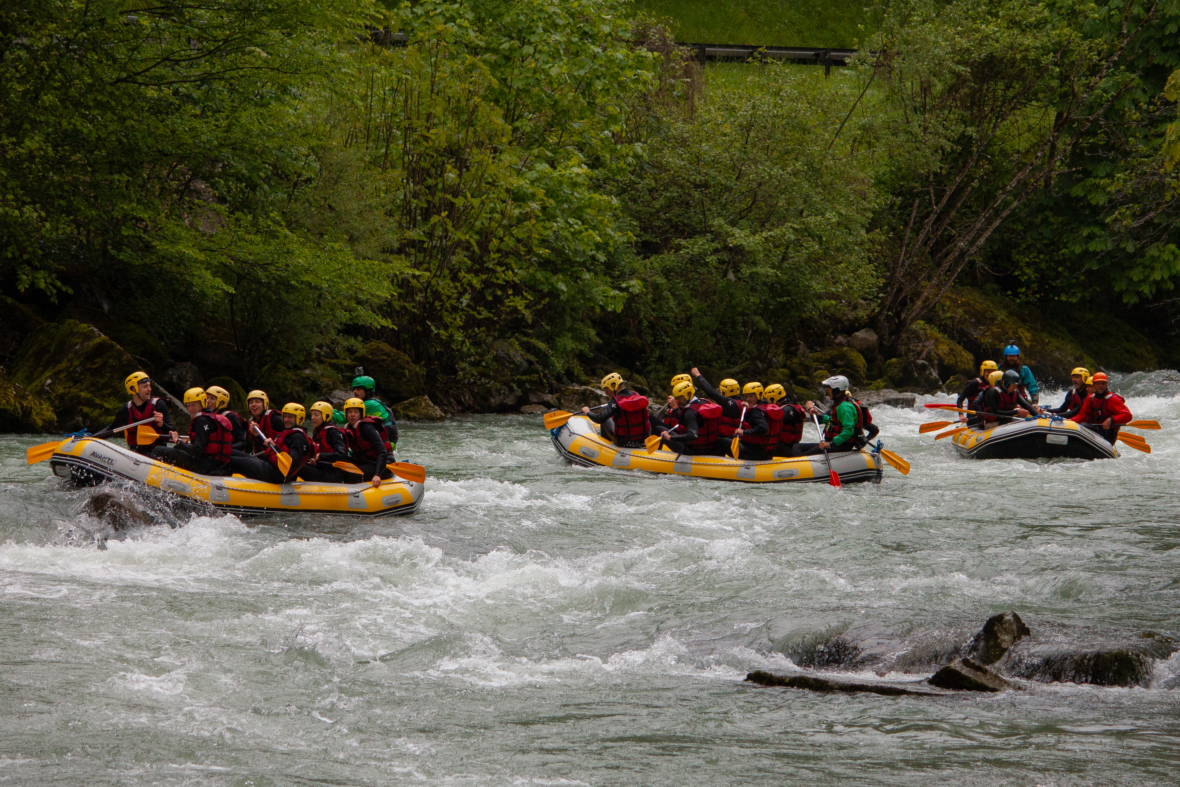 Adventurous Rafting on the Dranse River in Thonon-les-Bains - Special.