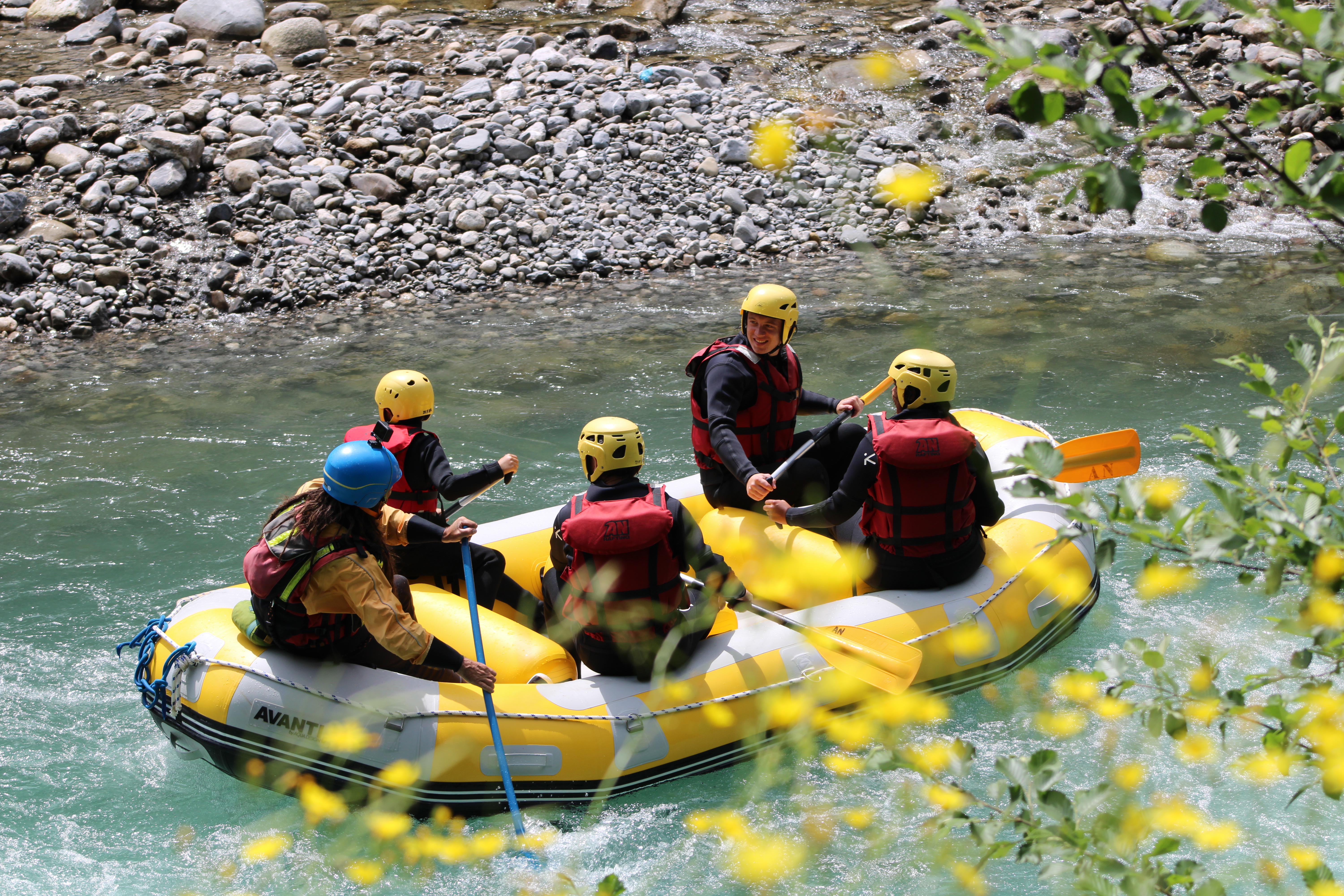 Rafting facile a Thonon-les-Bains - Dranse.