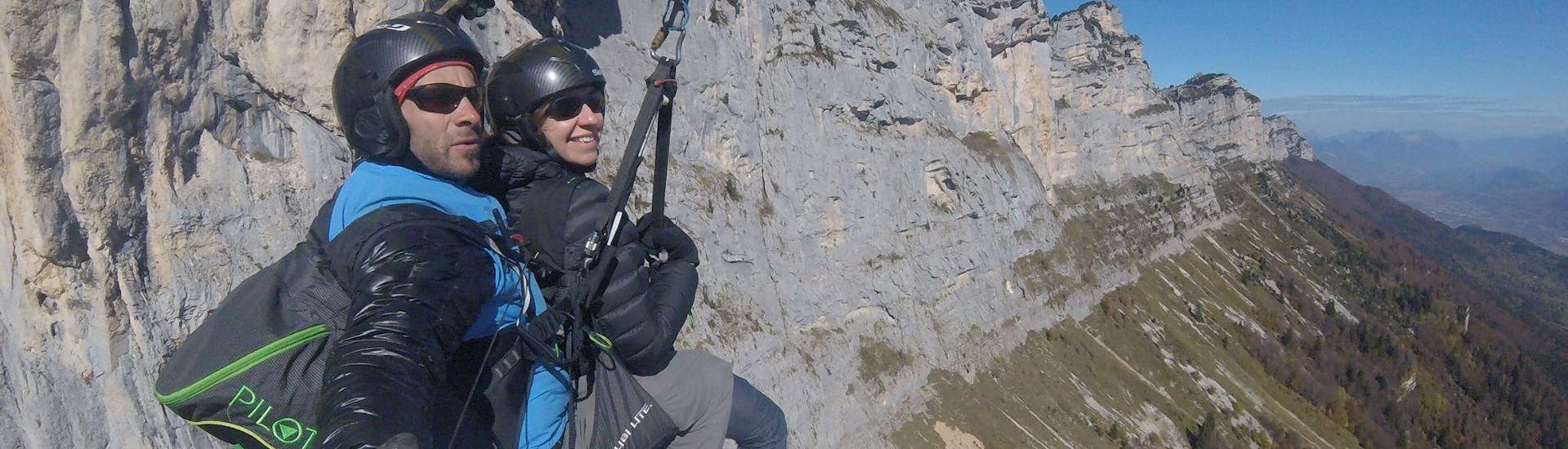 Volo acrobatico in parapendio biposto (da 13 anni) - Massif de la Chartreuse.