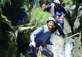 Canyoning facile a Lathuile - Canyon d'Angon con FBI Paragliding Annecy.